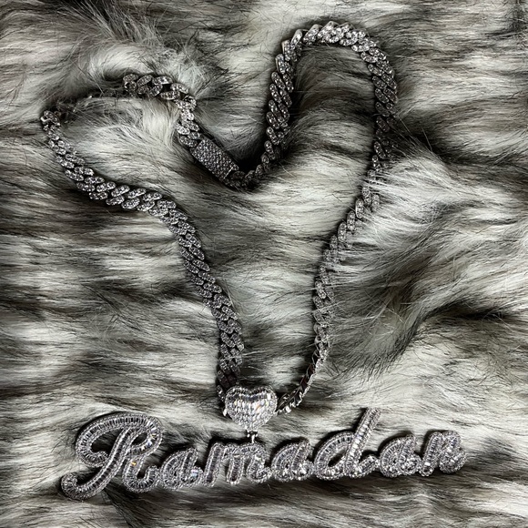 MENS NECKLACE RAMADAN HOLIDAY NECKLACE SILVER WOW!❤️❤️❤️❤️❤️❤️❤️ - Picture 10 of 11